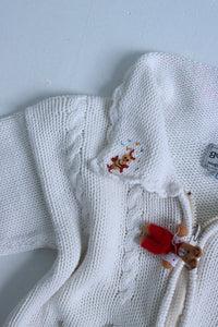Vintage Irish cotton knit - Size 3-4 years - made in Ireland