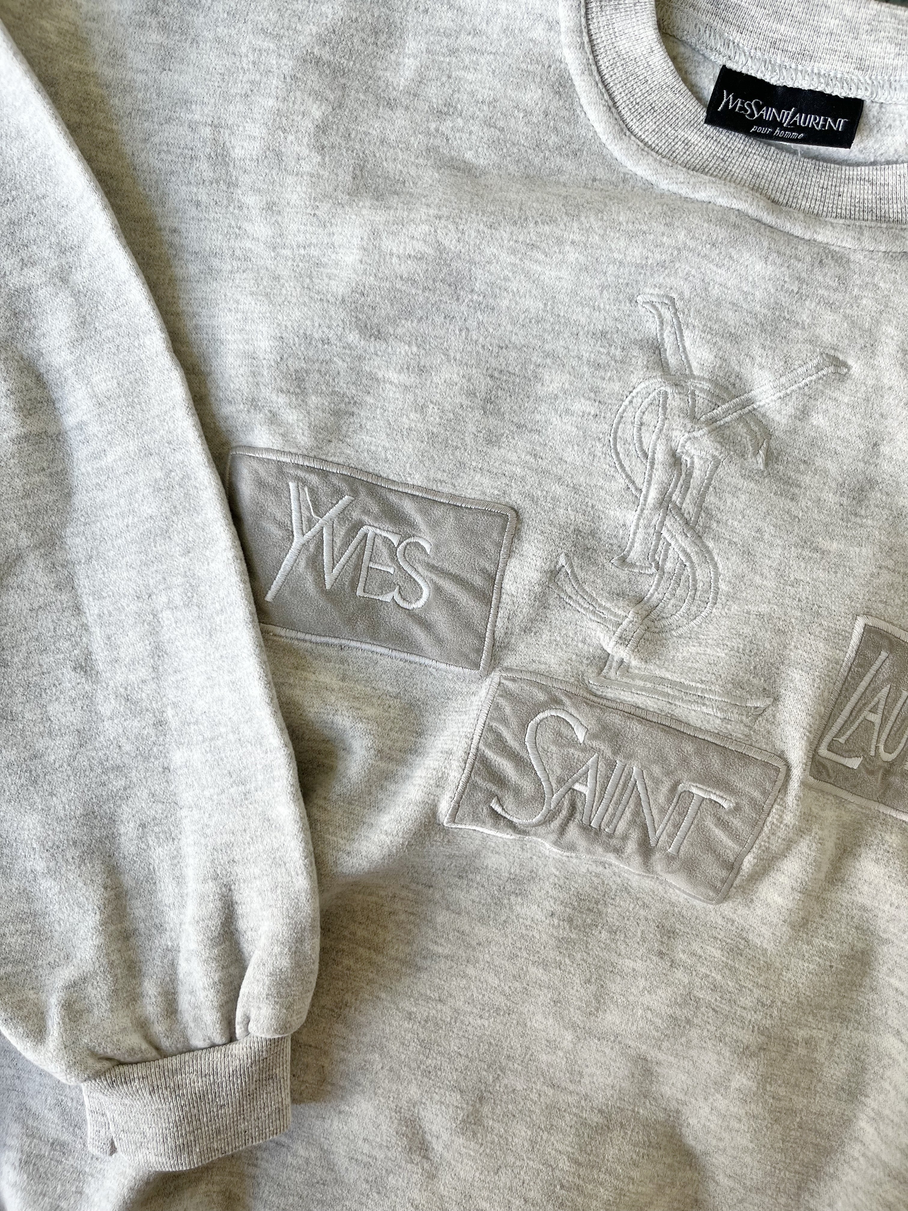 Vintage Yves Saint Laurent sweater - size S-M (adult) - made in Italy