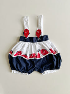 Vintage Yves Saint Laurent baby salopette - made in France