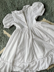 Vintage Laura Ashley white dream dress - 3-5 years - made in Great Britain