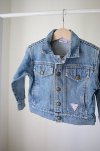 Vintage Guess denim jacket - size 12-24 months - made in USA