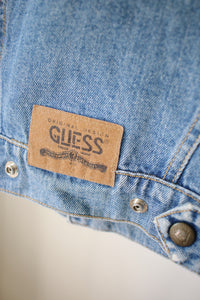 Vintage Guess denim jacket - size 12-24 months - made in USA
