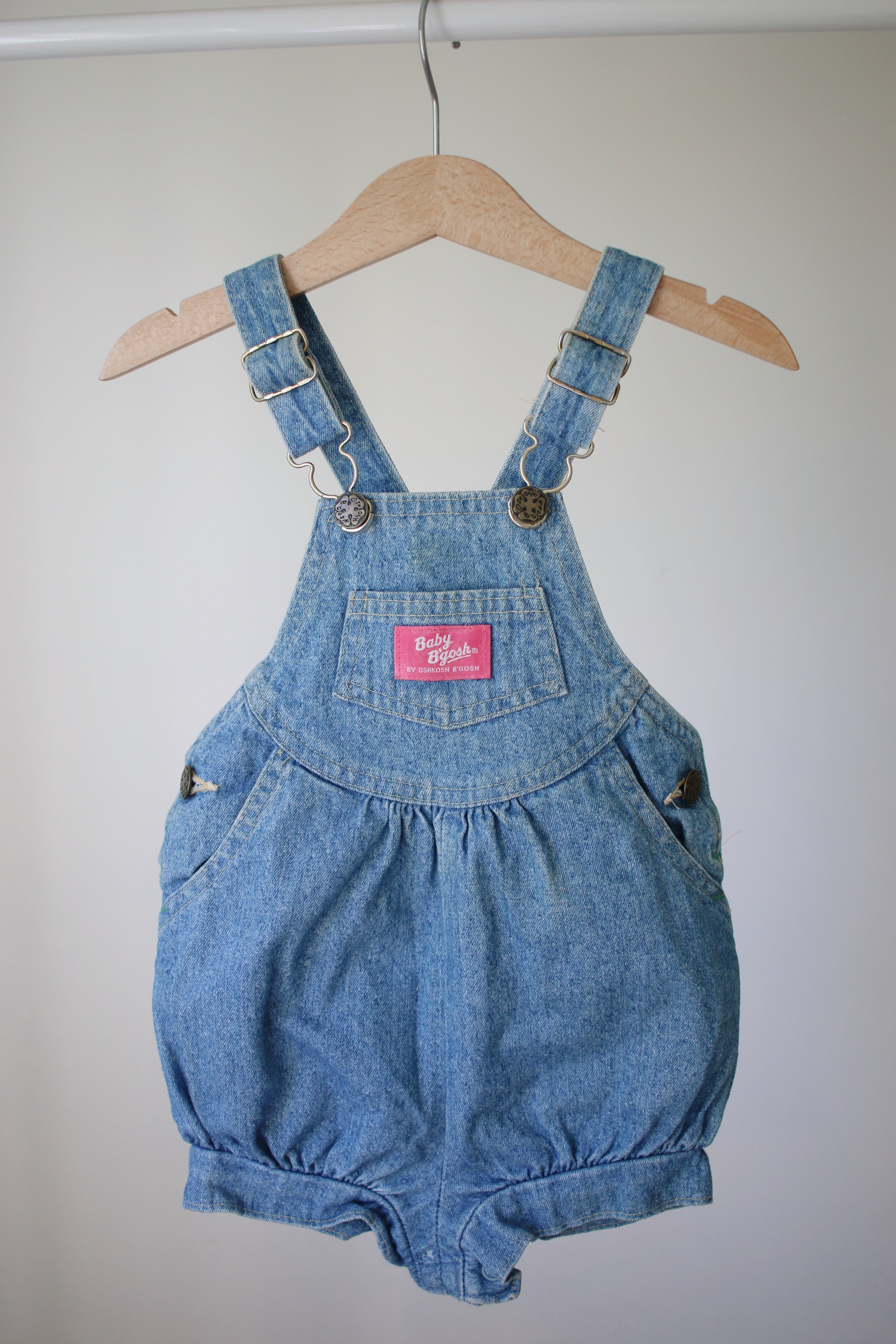Vintage OshKosh bubble shortalls  - size 18-24 months - made in USA