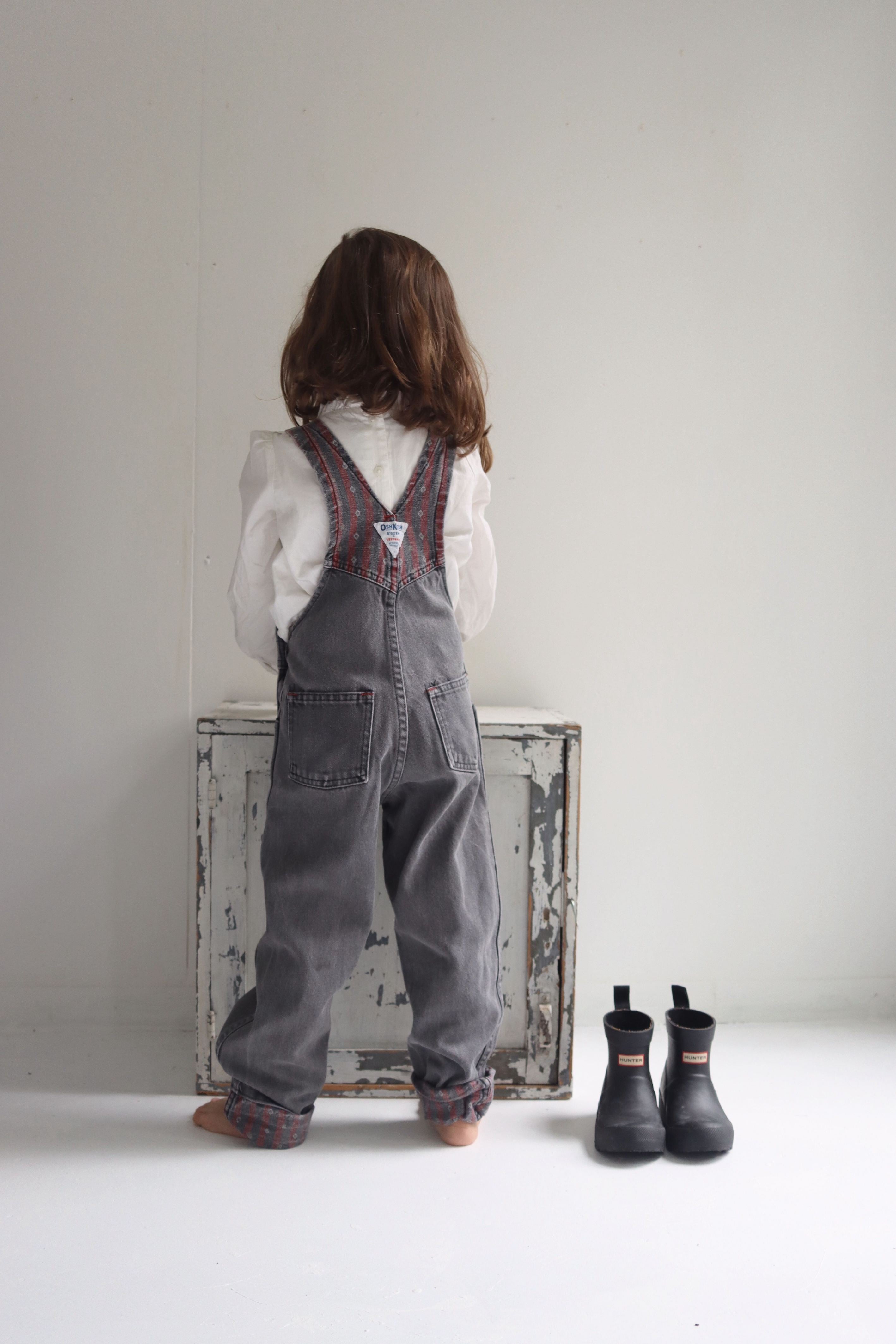 Vintage OshKosh overalls - Made in USA - Size 6 yrs