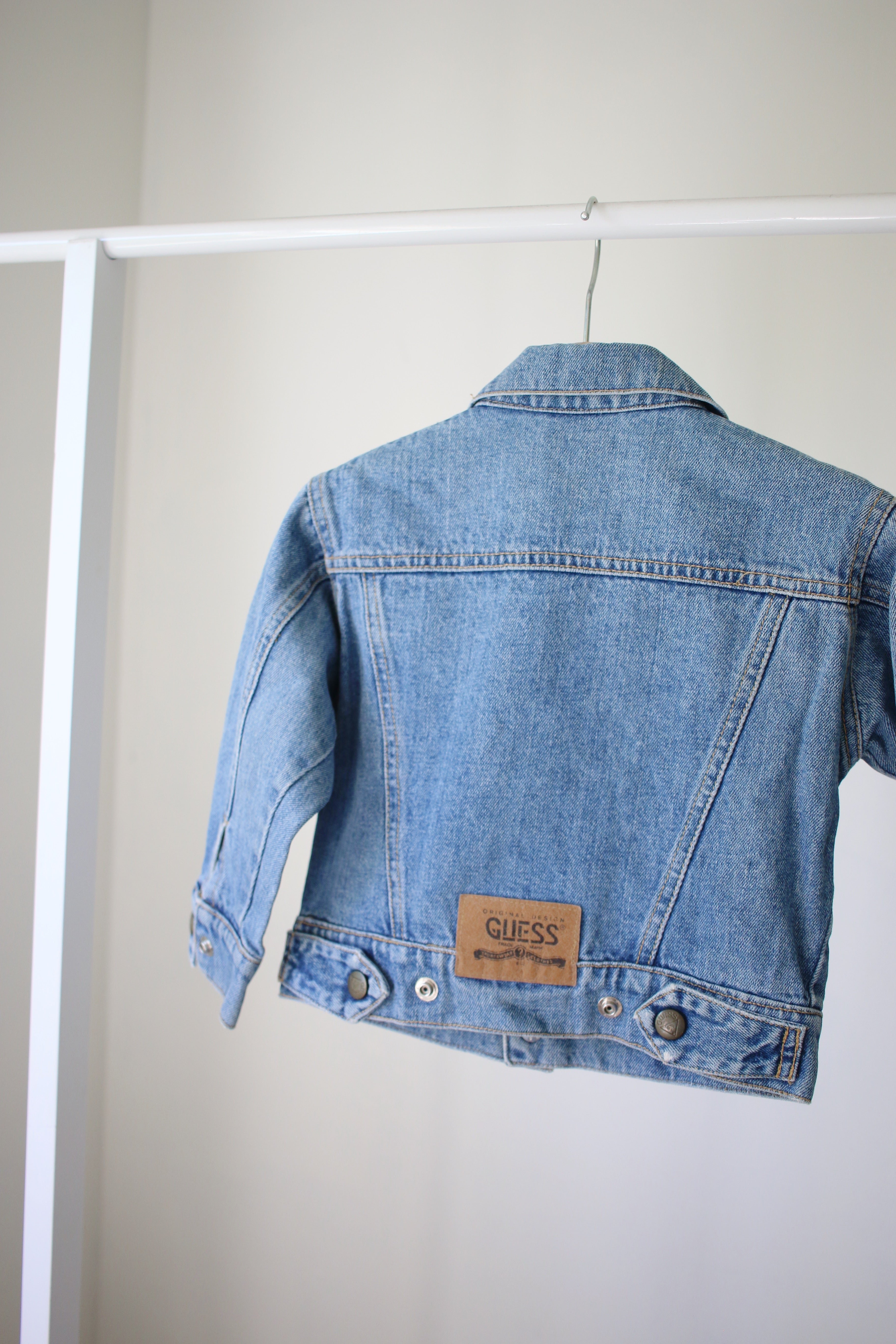 Vintage Guess denim jacket - size 12-24 months - made in USA