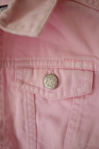 Vintage OshKosh pink denim jacket  - size 6 months