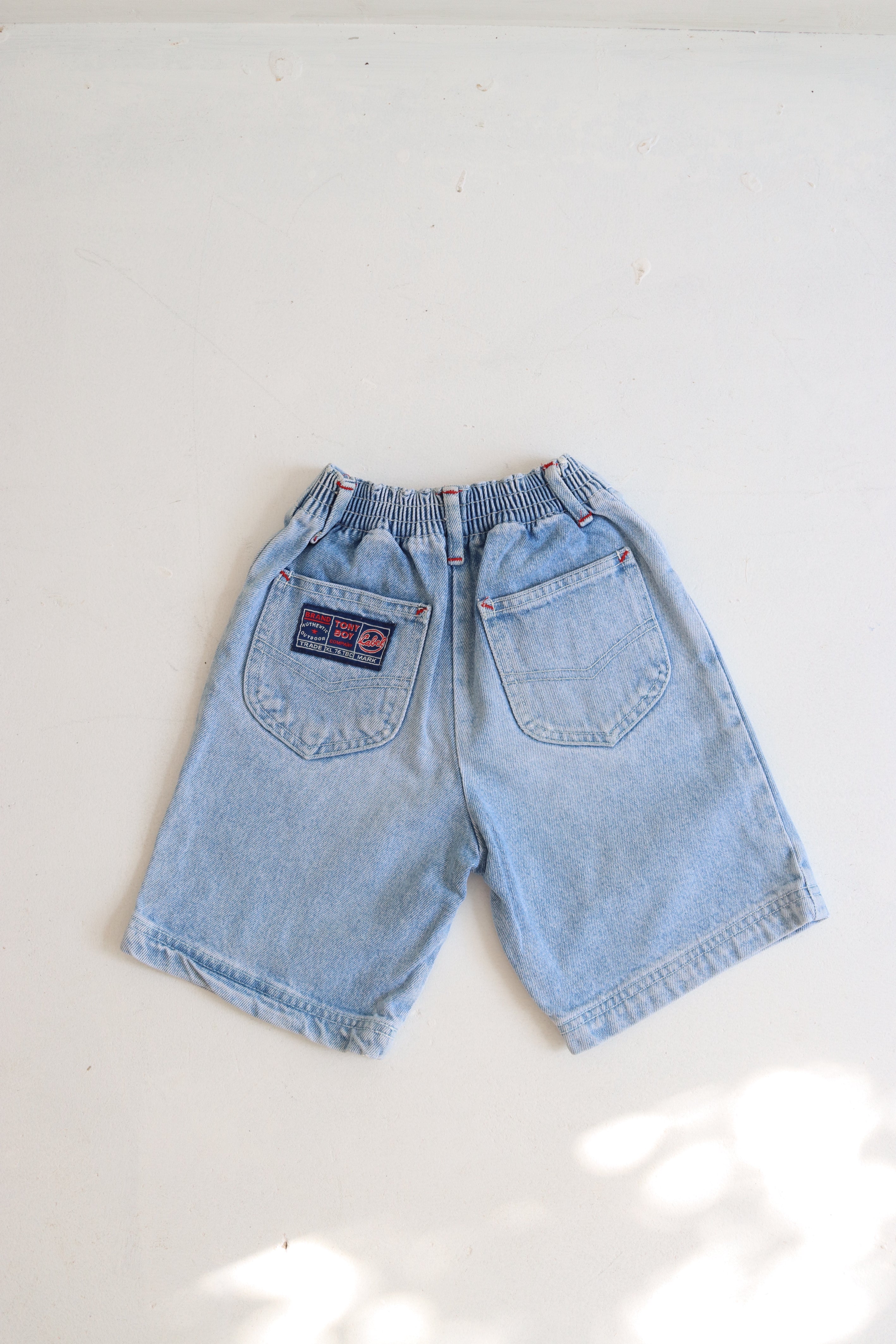 French lightwash shorts - size 4 years - made in France