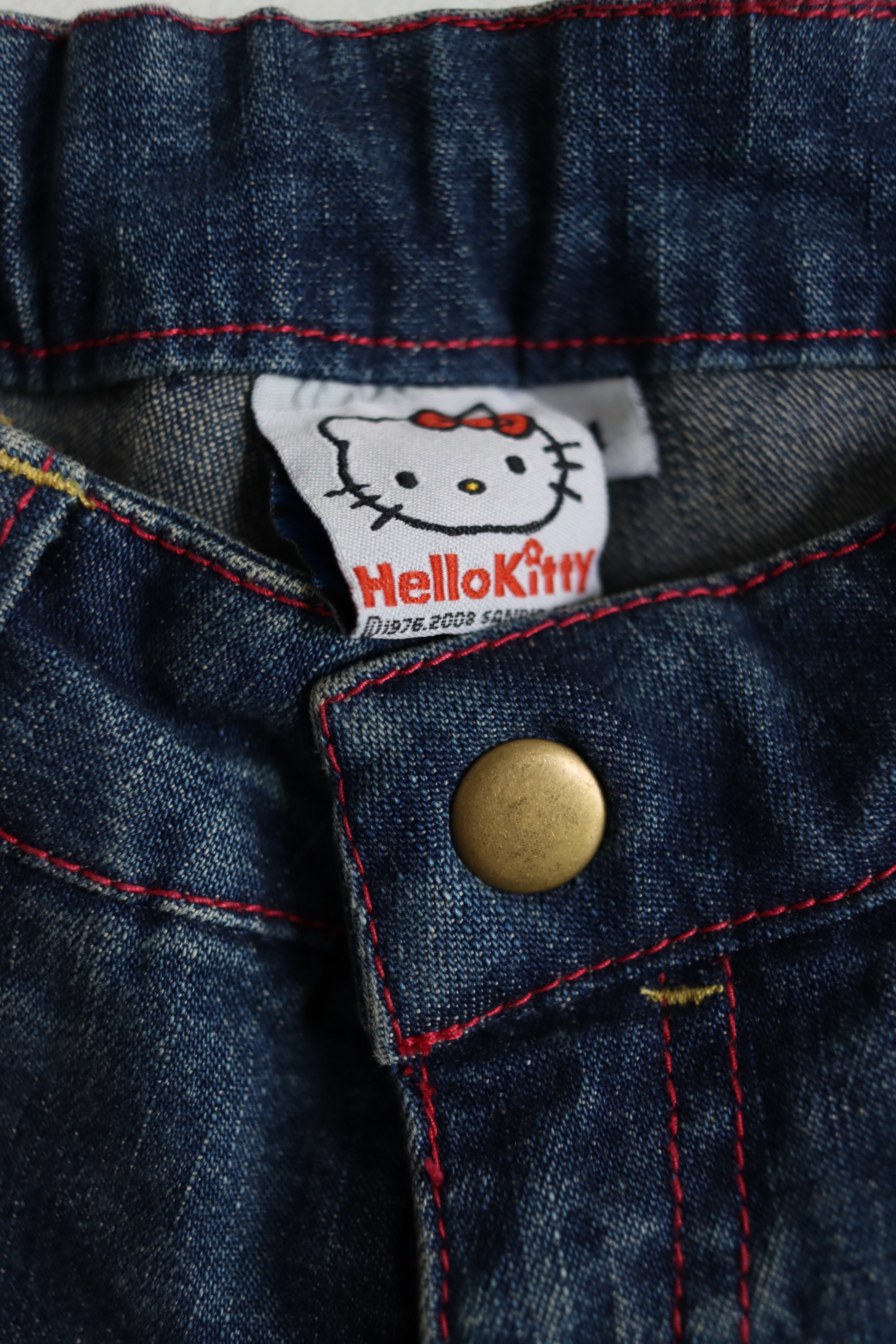 Y2k Hello Kitty jeans - size 4 yrs
