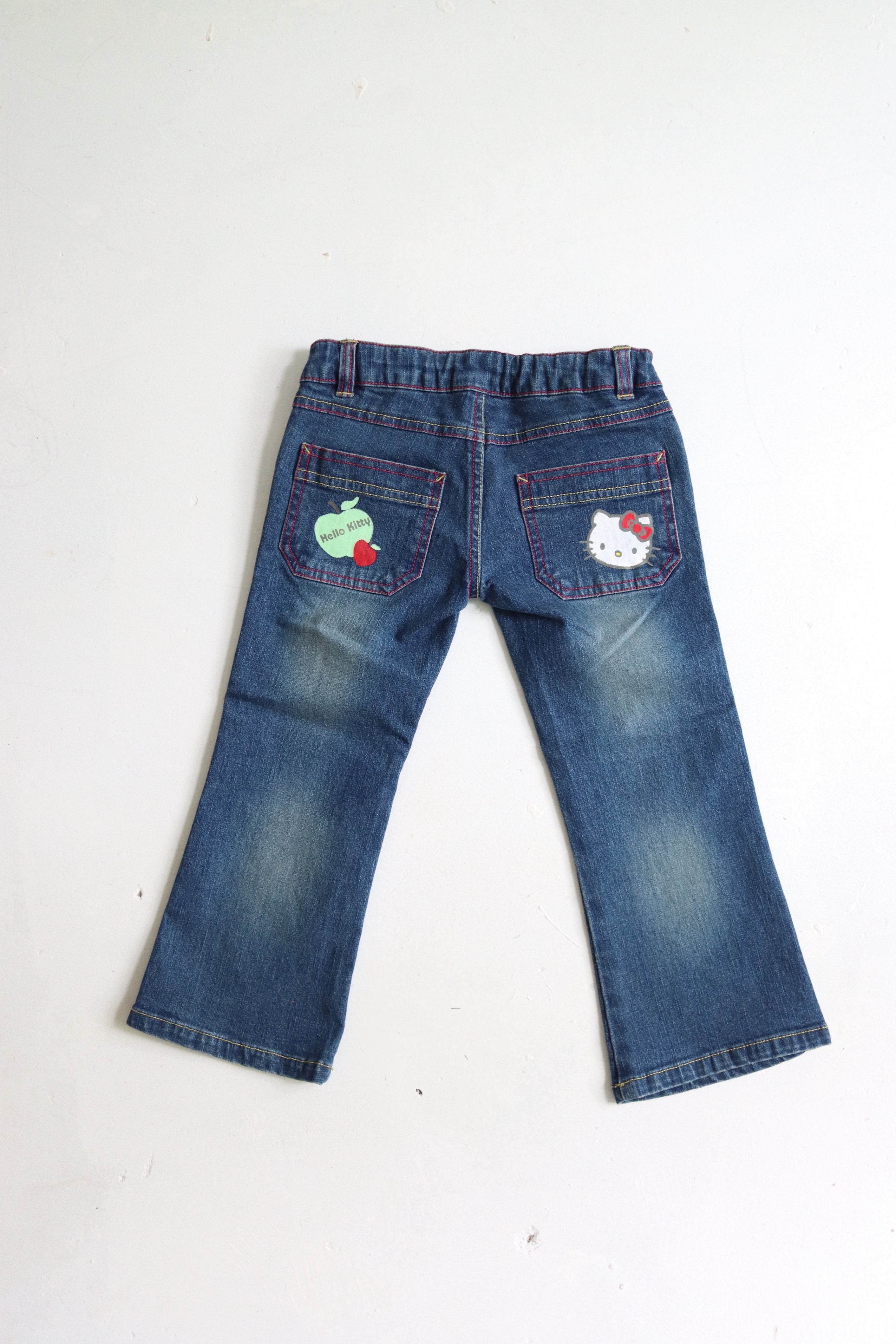 Y2k Hello Kitty jeans - size 4 yrs