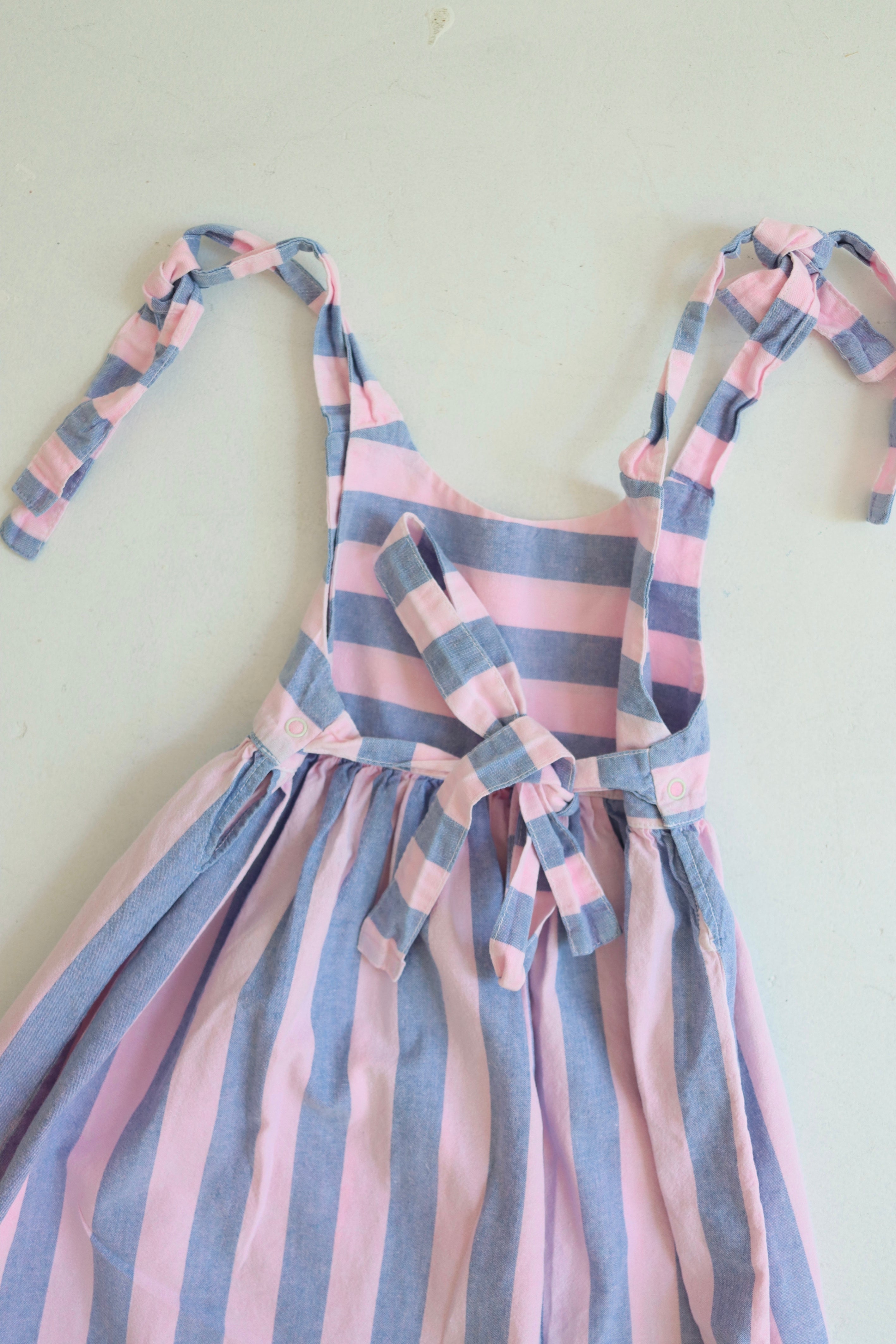 Vintage Guess striped dress - size 3 years - made in USA