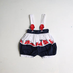 Vintage Yves Saint Laurent baby salopette - made in France