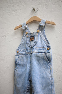 Vintage Lee acid wash overalls - size 12 months - made in USA