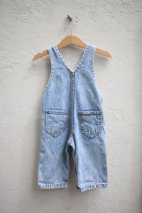 Vintage Lee acid wash overalls - size 12 months - made in USA
