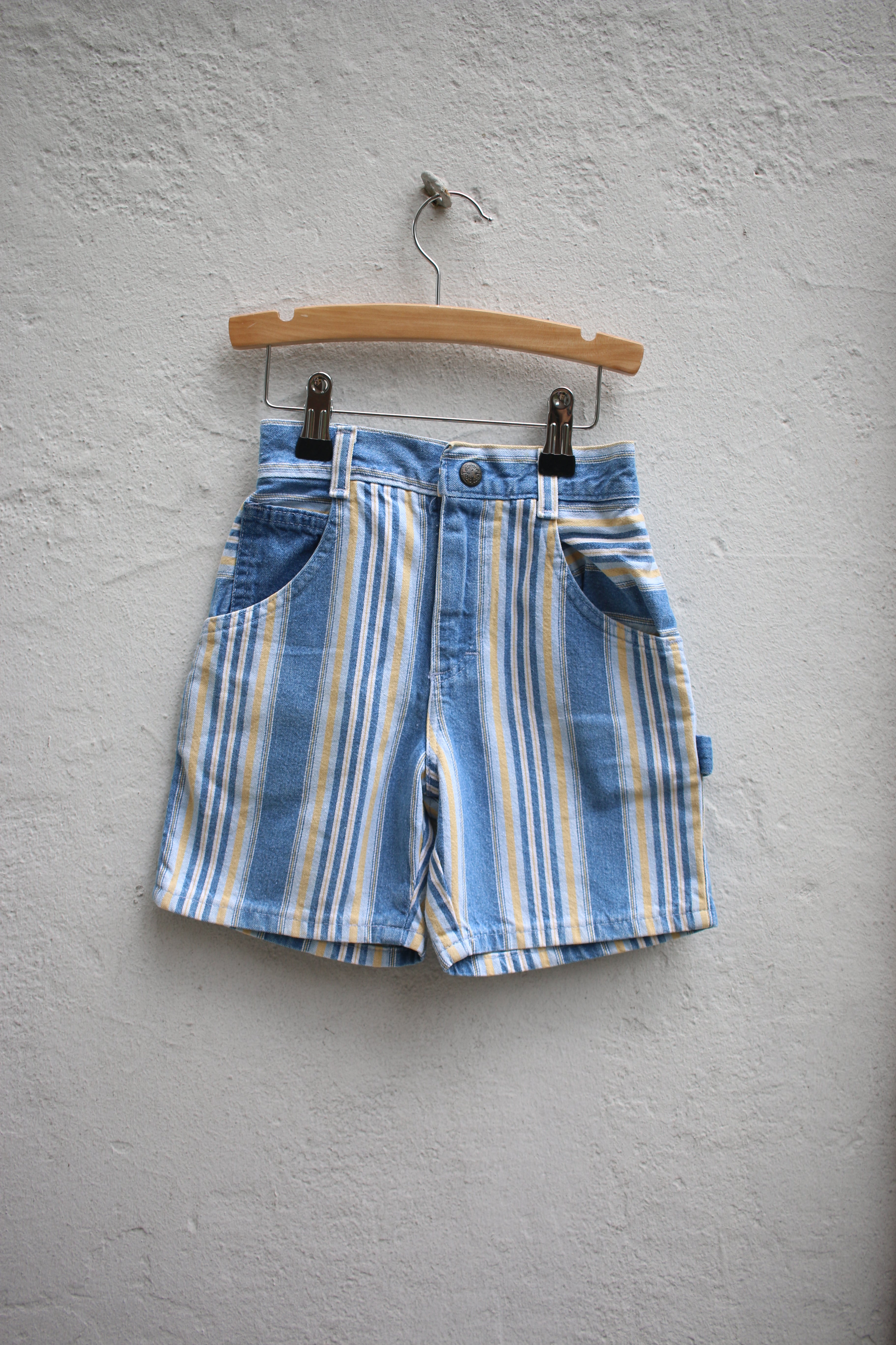 Vintage striped OshKosh shorts - size 4 years - made in USA