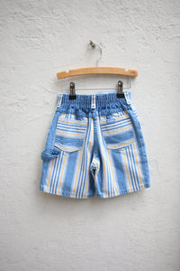 Vintage striped OshKosh shorts - size 4 years - made in USA