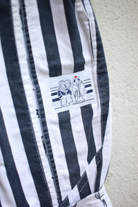 Vintage striped sailor pants - size 12 months