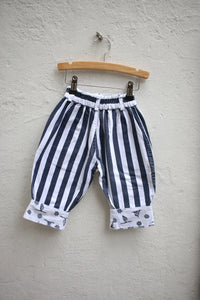 Vintage striped sailor pants - size 12 months