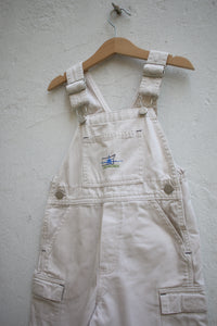 Vintage cream OshKosh cargo shortalls  - size 4 years