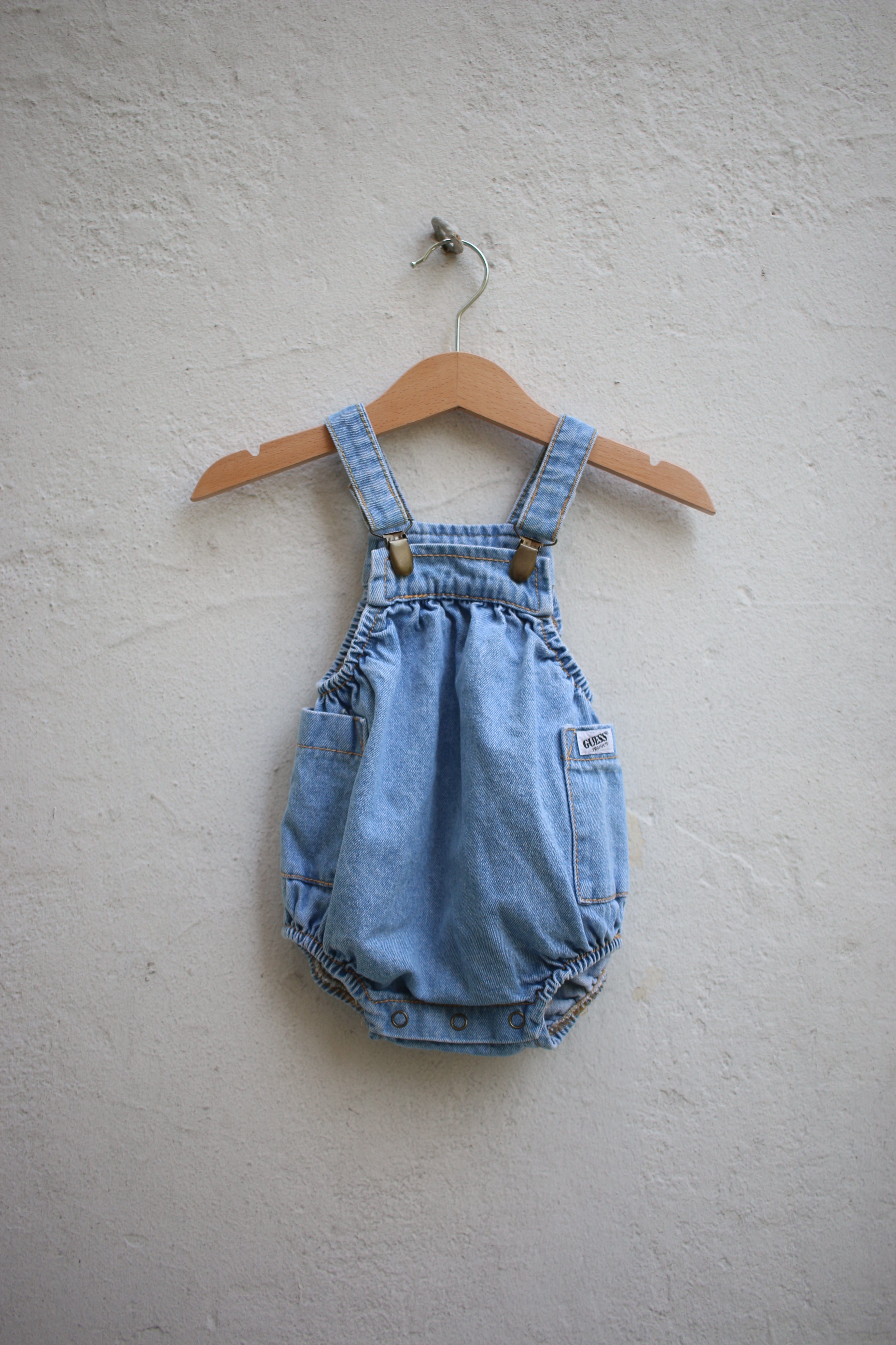 Vintage baby Guess bubble romper - size 3 months - Made in USA