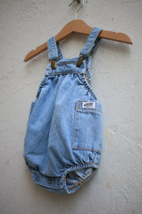 Vintage baby Guess bubble romper - size 3 months - Made in USA