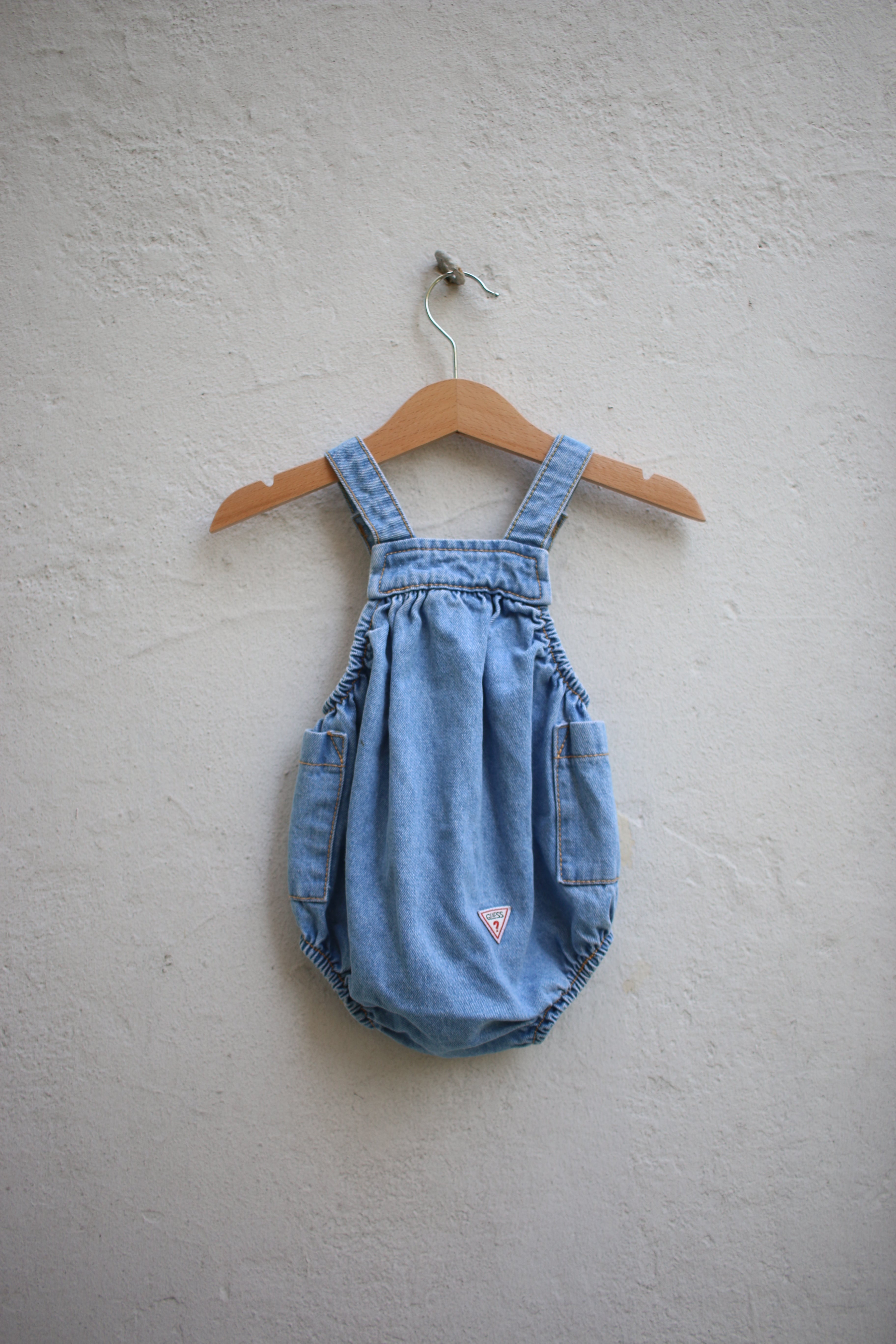 Vintage baby Guess bubble romper - size 3 months - Made in USA