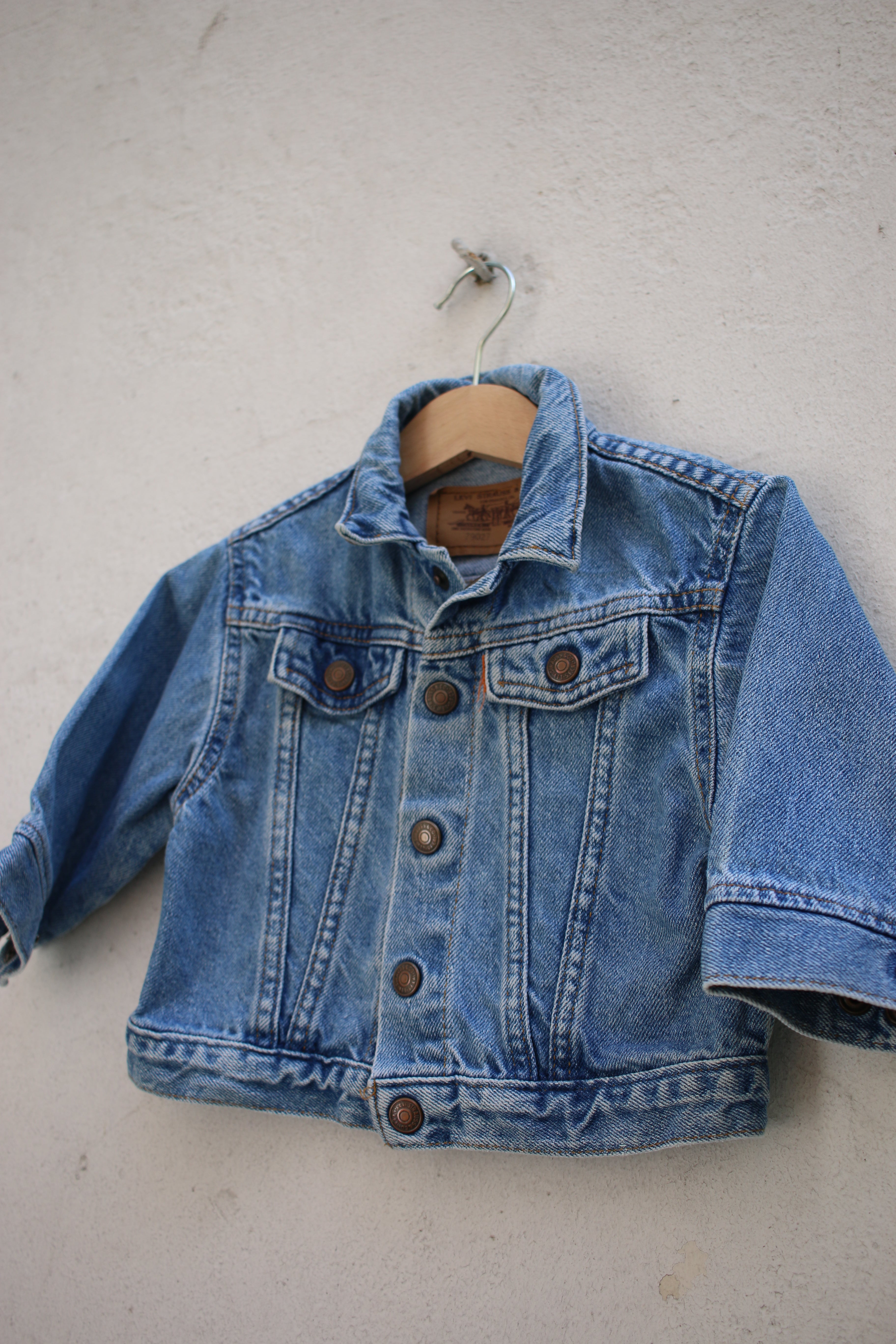 Vintage Levi's trucker jacket - size 12-18 months -made in USA
