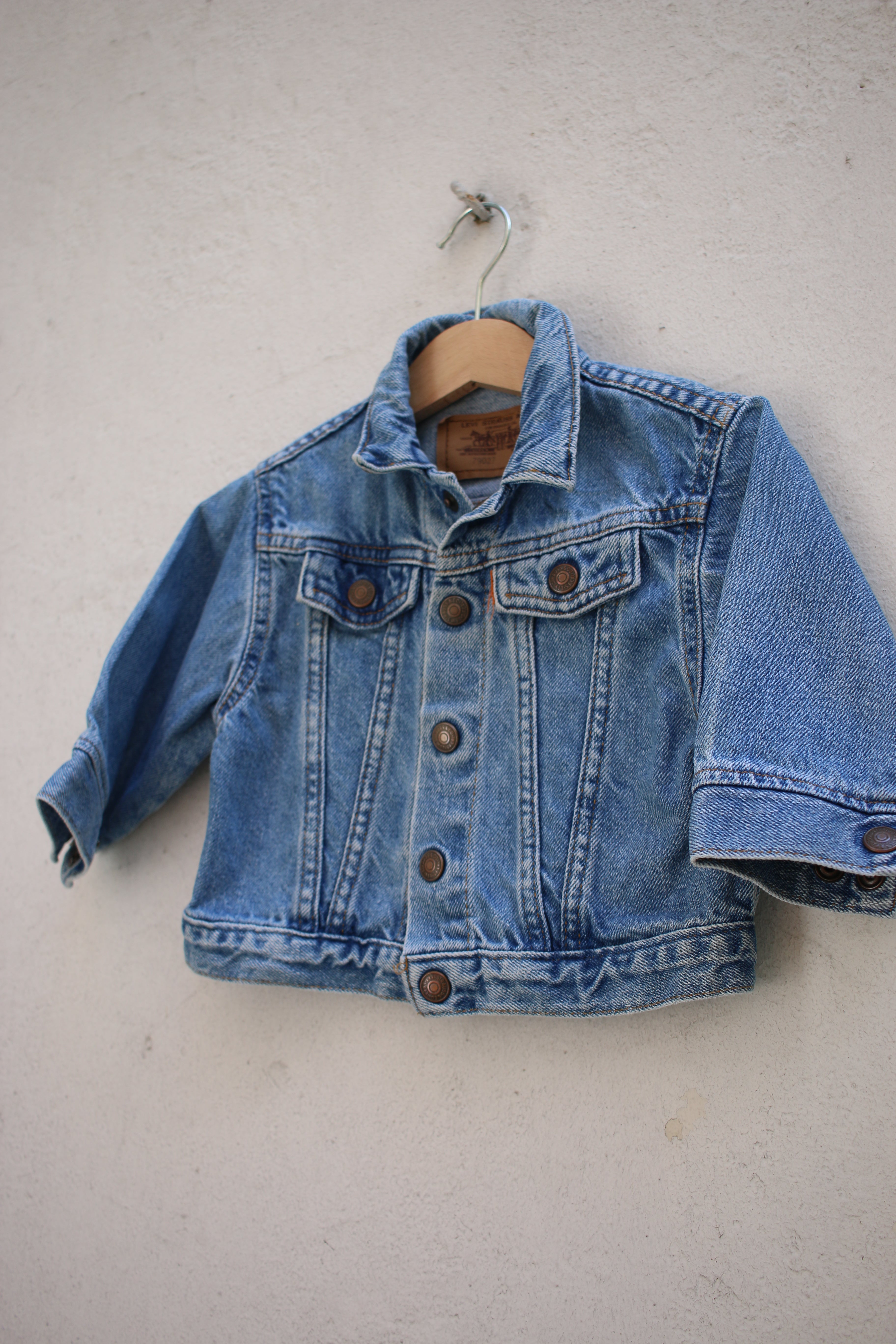 Vintage Levi's trucker jacket - size 12-18 months -made in USA