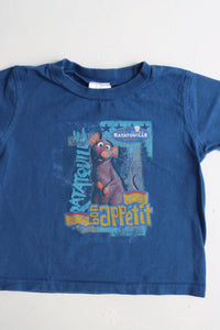 Y2k Ratatouille tshirt - size 2t