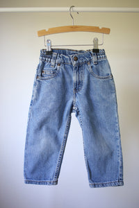 Vintage Levi's orange tab 566 jeans - size 2-3 years - made in USA