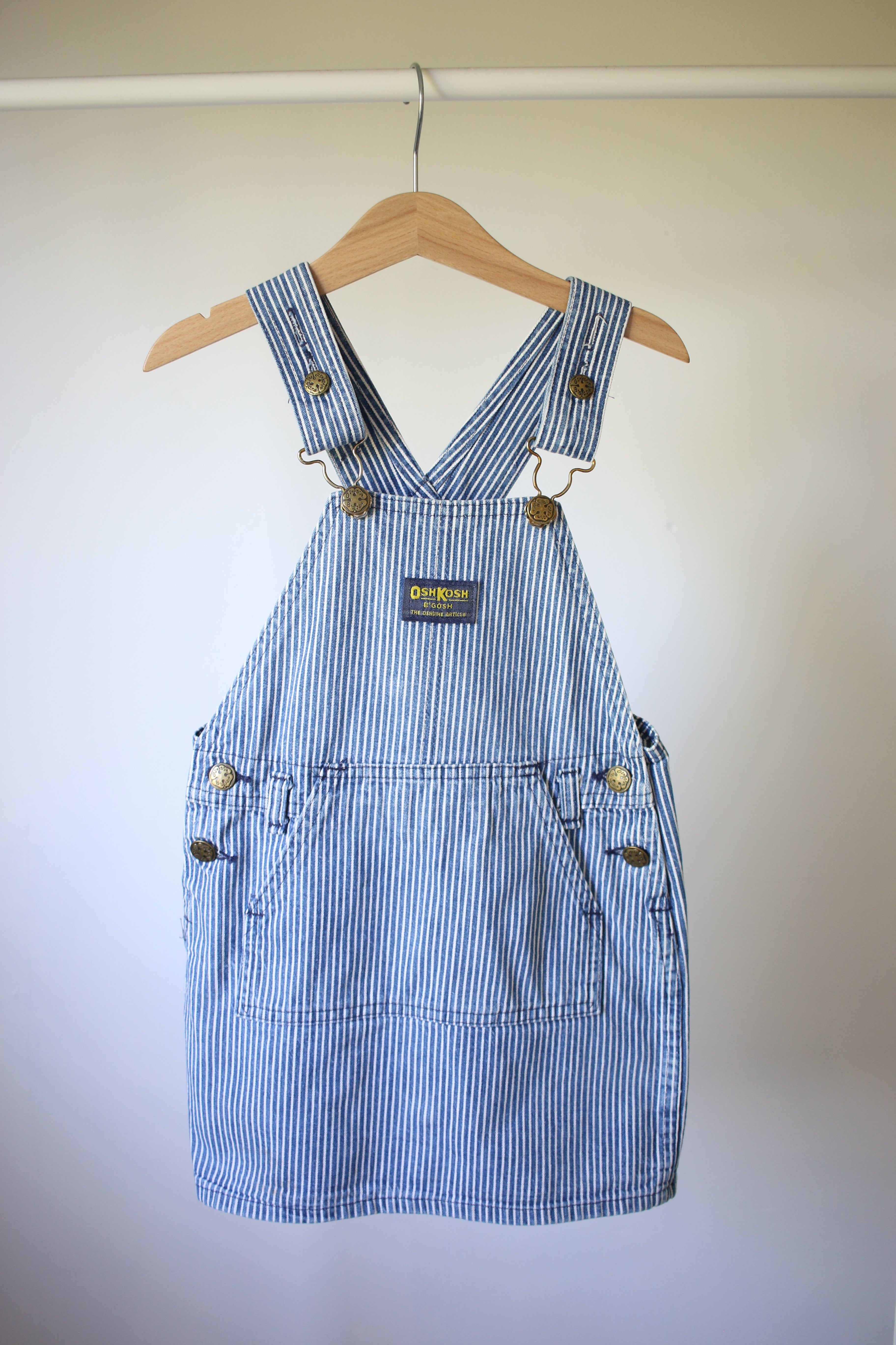 Vintage OshKosh dress - size 4 years - made in USA