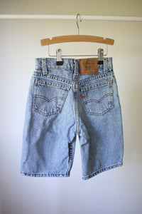 Vintage Orange Tab Levi's shorts  - size 7-8 years  - made in USA