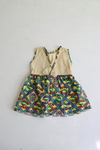 Handmade Turtles dress- size 12 months