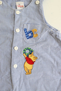 Y2k Pooh ginham onesie - size 6-12 months - the Disney Store