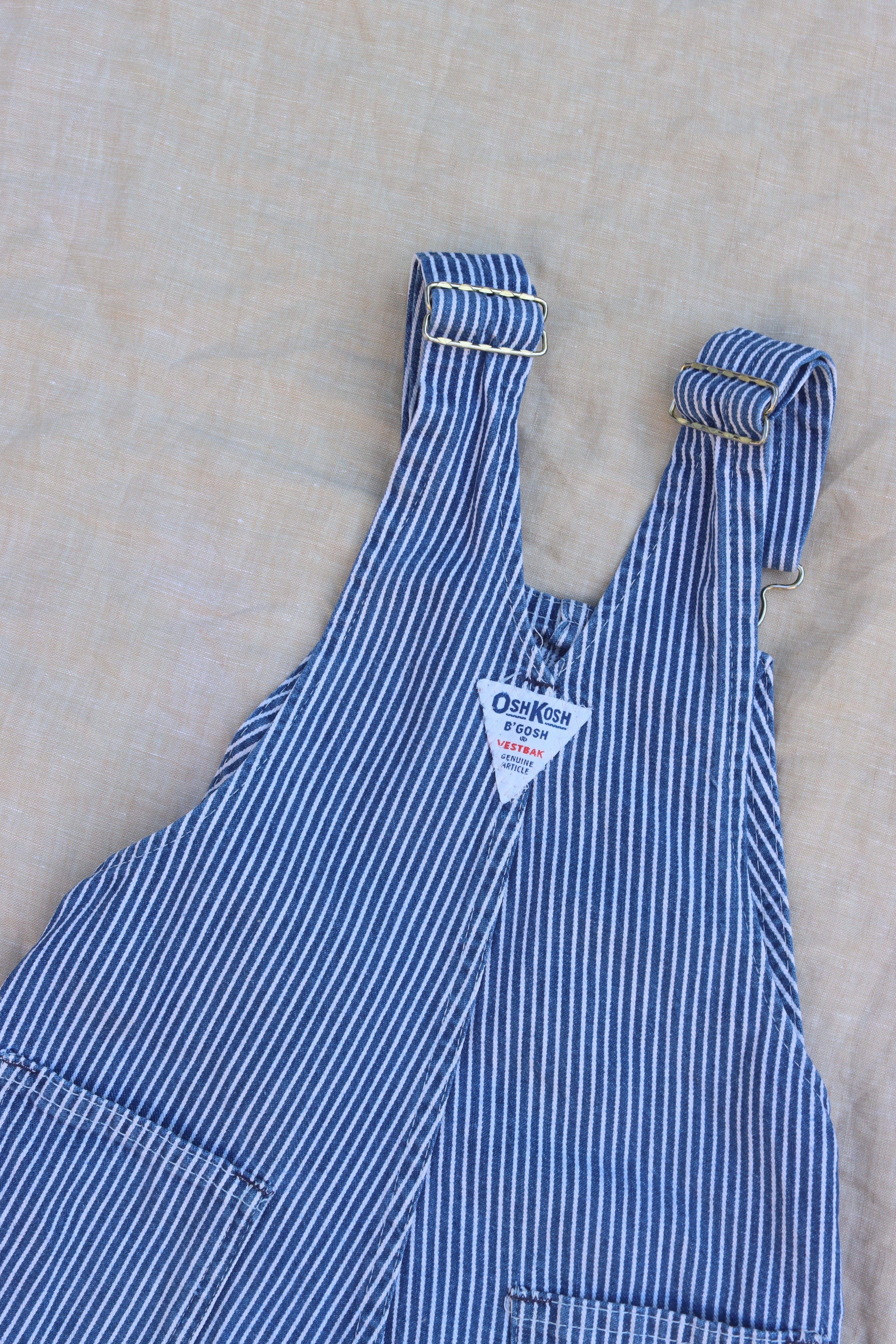 Vintage railroad OshKosh overalls  - size 4-5 years - Made in USA