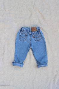 Vintage Levi's Orange Tab Jeans - size 12-24 months - Made in Mexico