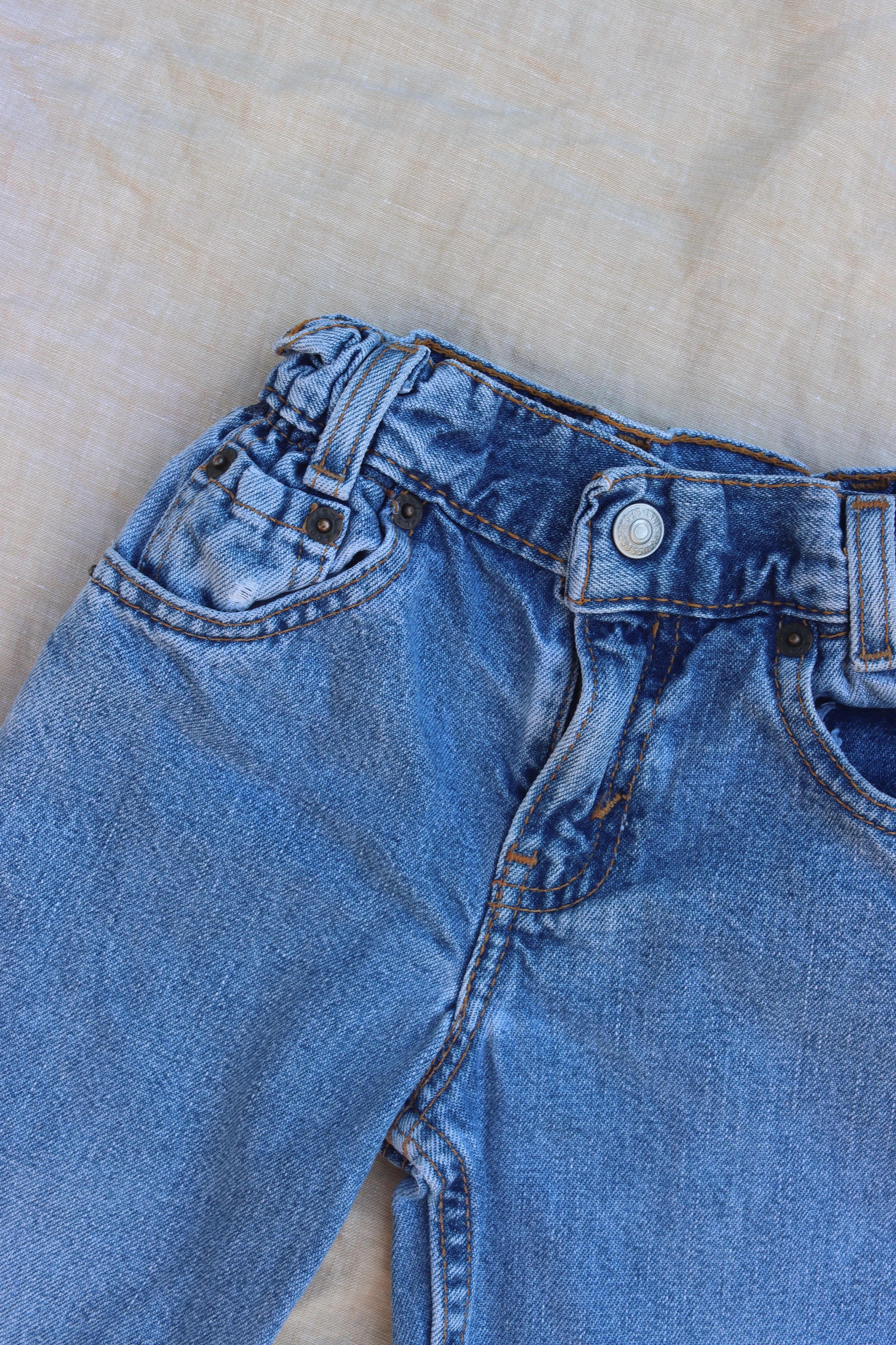 Vintage Levi's Orange Tab Jeans - size 12-24 months - Made in Mexico