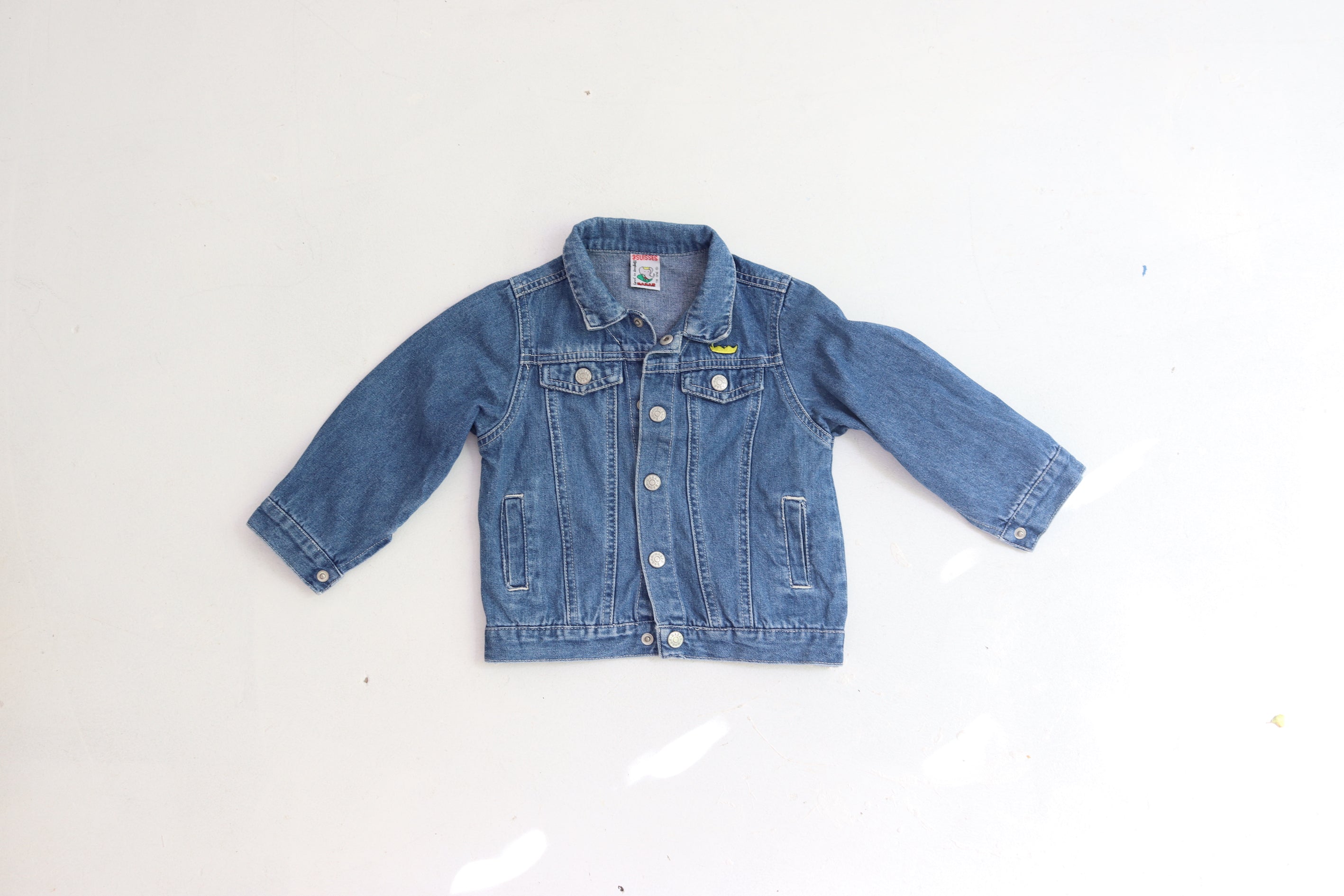 Vintage Babar denim jacket - size 12-18 months