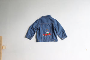 Vintage Babar denim jacket - size 12-18 months