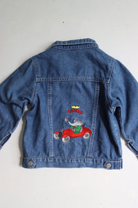 Vintage Babar denim jacket - size 12-18 months