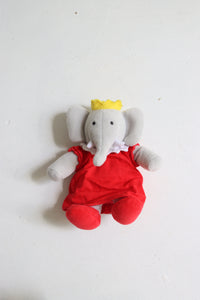 Small vintage Babar plush