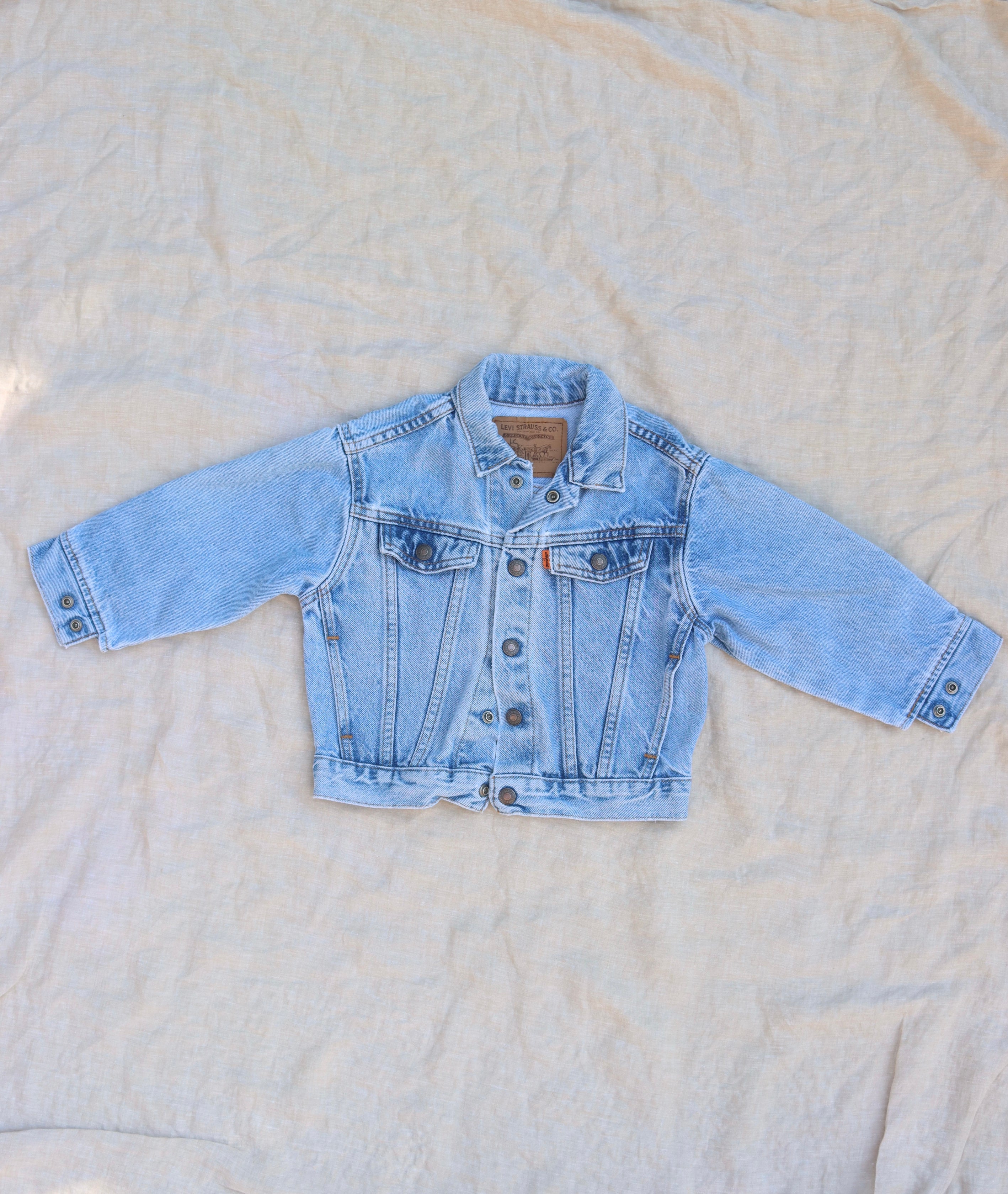 Vintage Levi's Orange Tab Trucker Jacket - size 4 years - Made in USA
