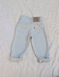 Vintage Levi's Orange Tab 560 Jeans Sand - size 3-4 years - Made in USA