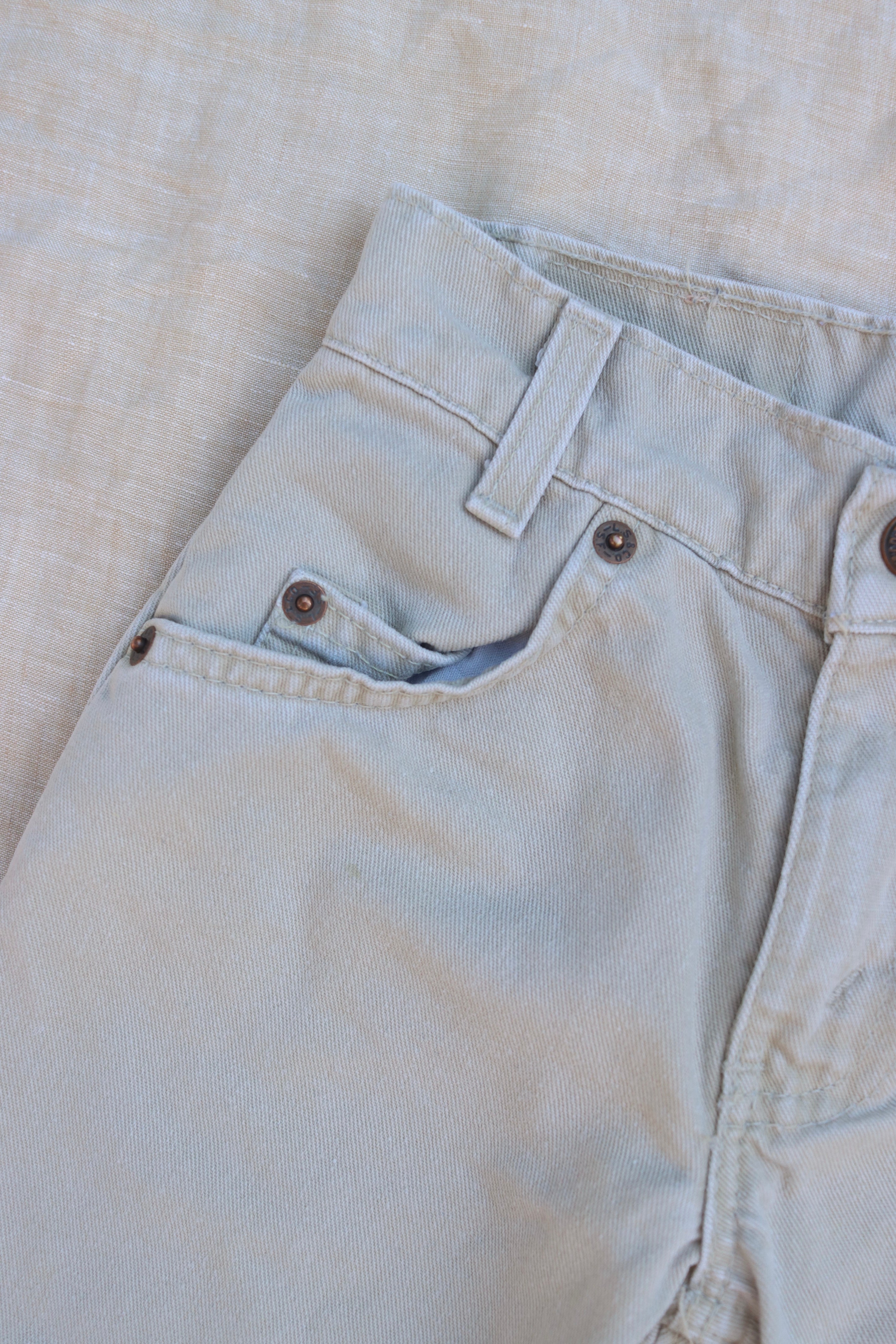 Vintage Levi's Orange Tab 560 Jeans Sand - size 3-4 years - Made in USA