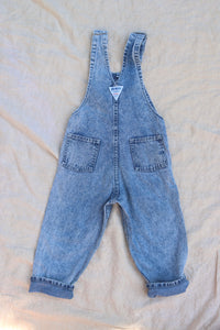 Vintage Acid Wash OshKosh Overalls  - size 3-4 years