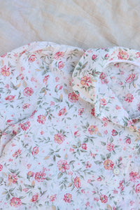French Vintage Floral Blouse  - size 5-8 years