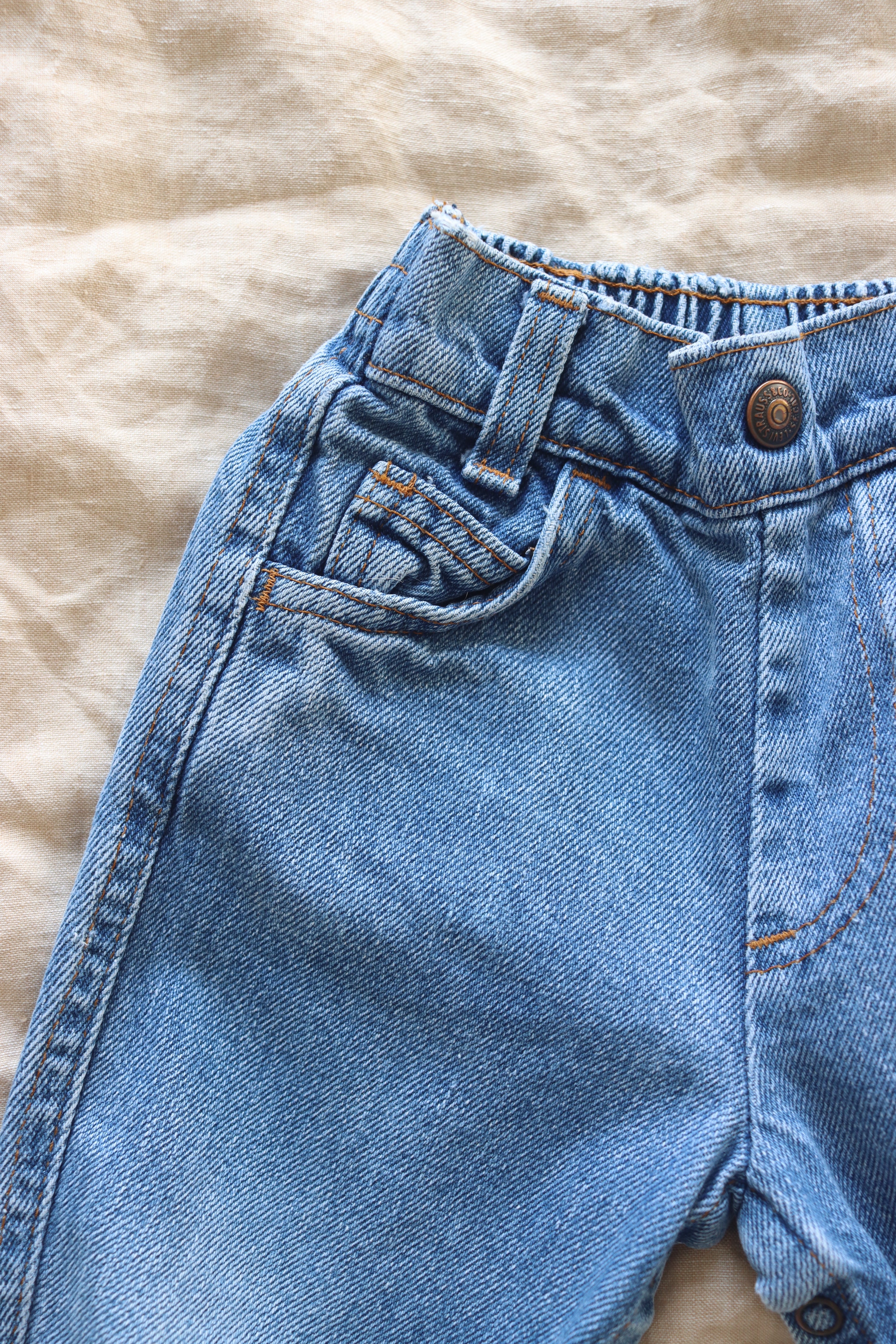Vintage Levi's Orange tab jeans - size 9-18 months - Made in USA