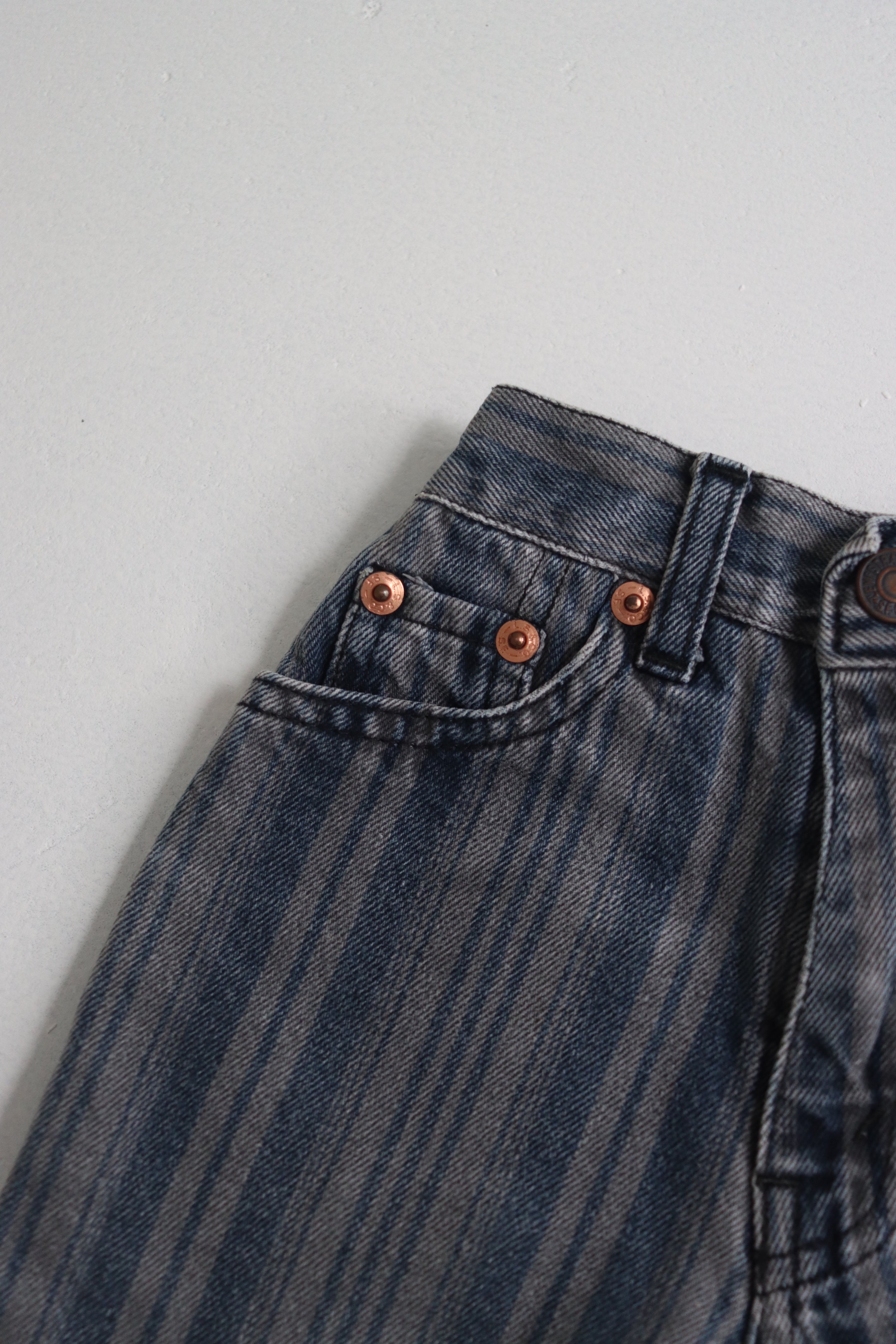 Vintage Baby Levi's striped denim - size 6/9 months
