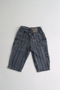 Vintage Baby Levi's striped denim - size 6/9 months