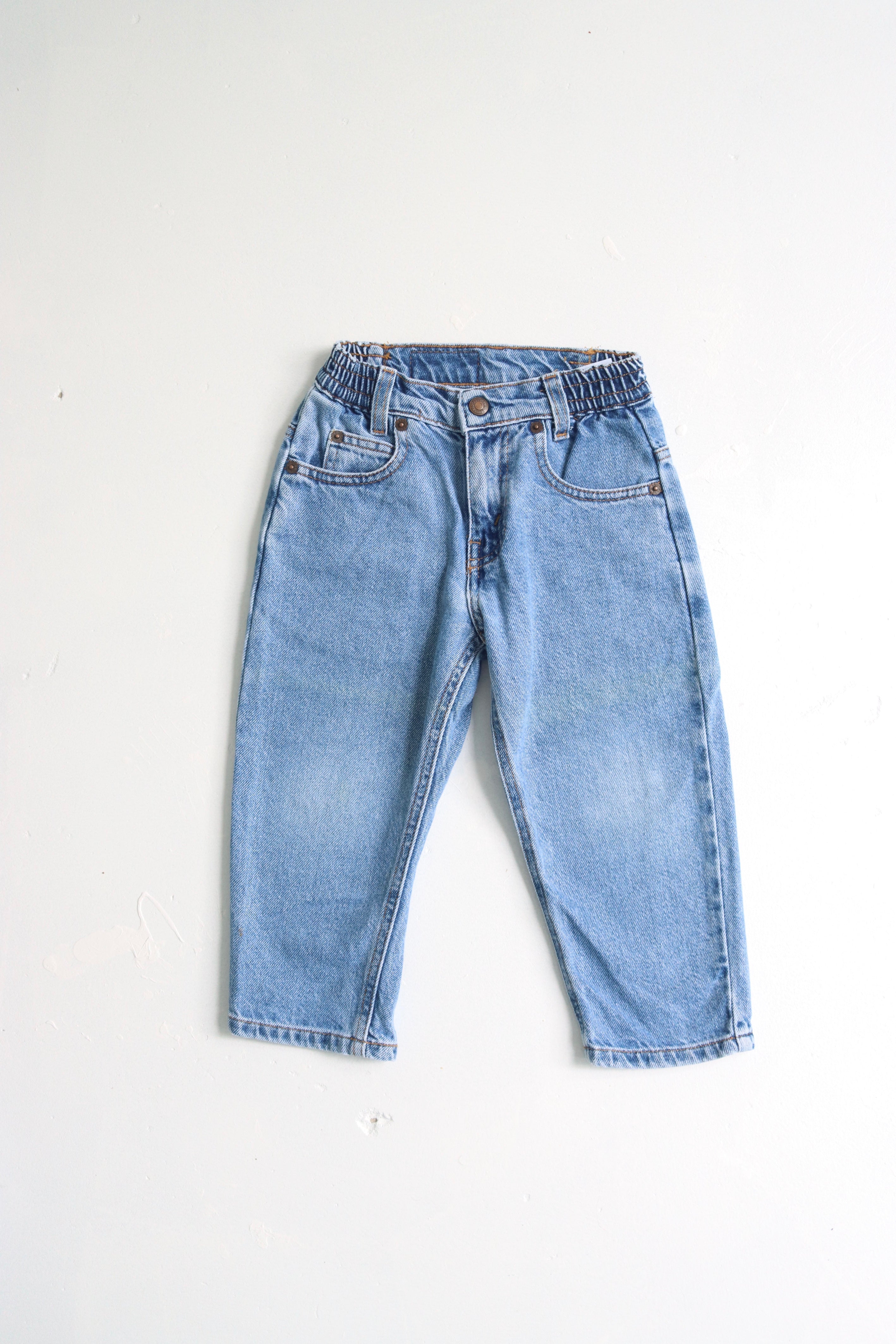 Vintage orange tab 566 Levi's  - size 4 years - made in Guatemala