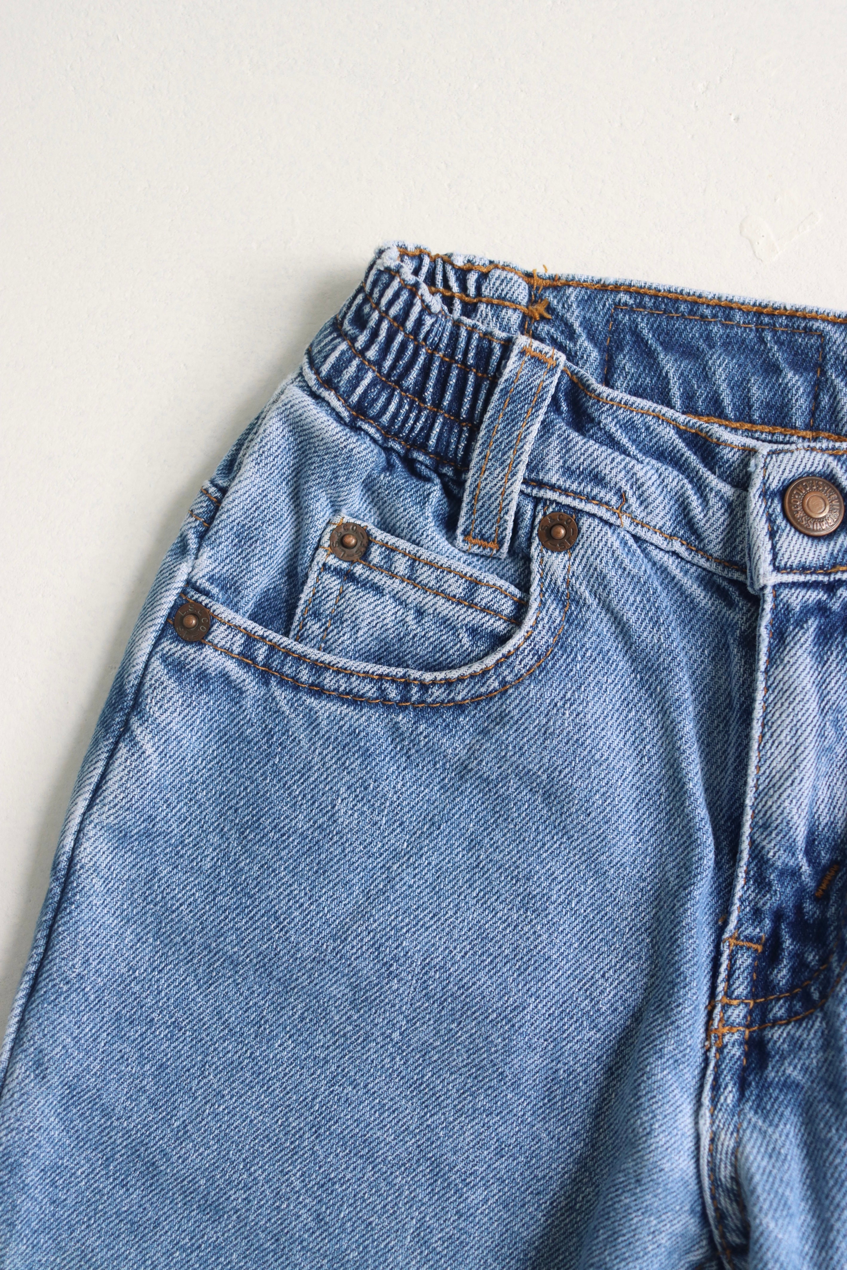 Vintage orange tab 566 Levi's  - size 4 years - made in Guatemala